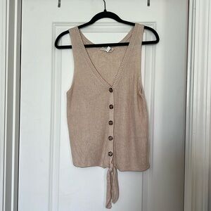 Tan tank top